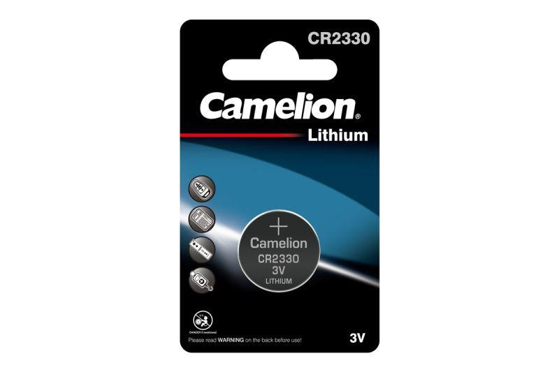 Элемент питания литиевый CR CR2330 BL-1 (блист.1шт) Camelion 3074