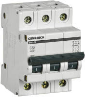 Выключатель автоматический модульный 3п C 32А 4.5кА ВА47-29 GENERICA IEK MVA25-3-032-C