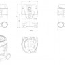 Пылесос ASA 25 L PC 1250Вт розетка ручн. очистка Metabo 602014000