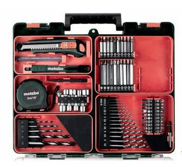 Винтоверт аккумуляторный BS 14.4 2х2.0Ач LiIon с набором оснастки Metabo 602206880