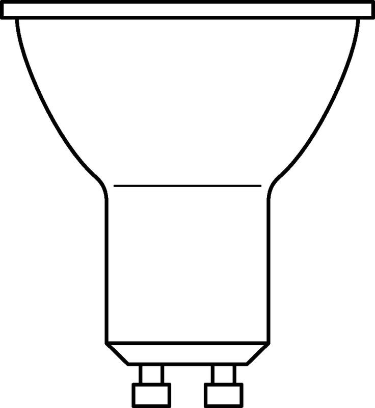 Лампа светодиодная LED Value LVPAR1660 7SW/830 230В GU10 10х1 RU OSRAM 4058075581555