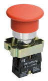 Кнопка LAY5-BC42 "Грибок" 1р красн. IEK BBG71-BC-K04