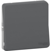 Механизм переключателя проходного 1-кл. СП Mureva Styl 10А IP55 (сх. 6) антрацит SchE MUR37021