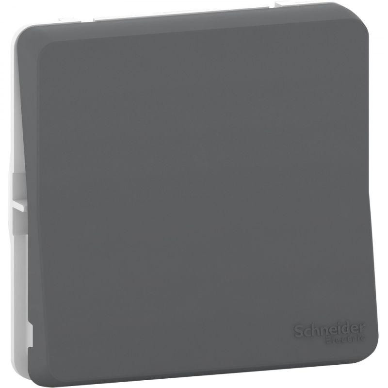 Механизм переключателя проходного 1-кл. СП Mureva Styl 10А IP55 (сх. 6) антрацит SchE MUR37021